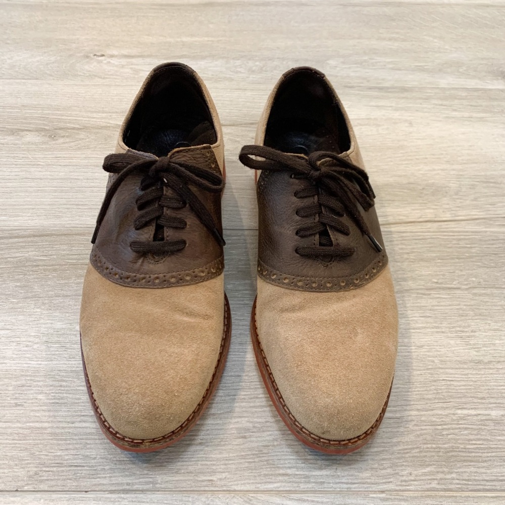 Men’s Cole Haan Suede and Leather Oxfords